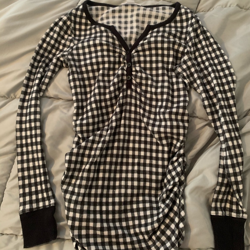 Maternity long sleeve shirt